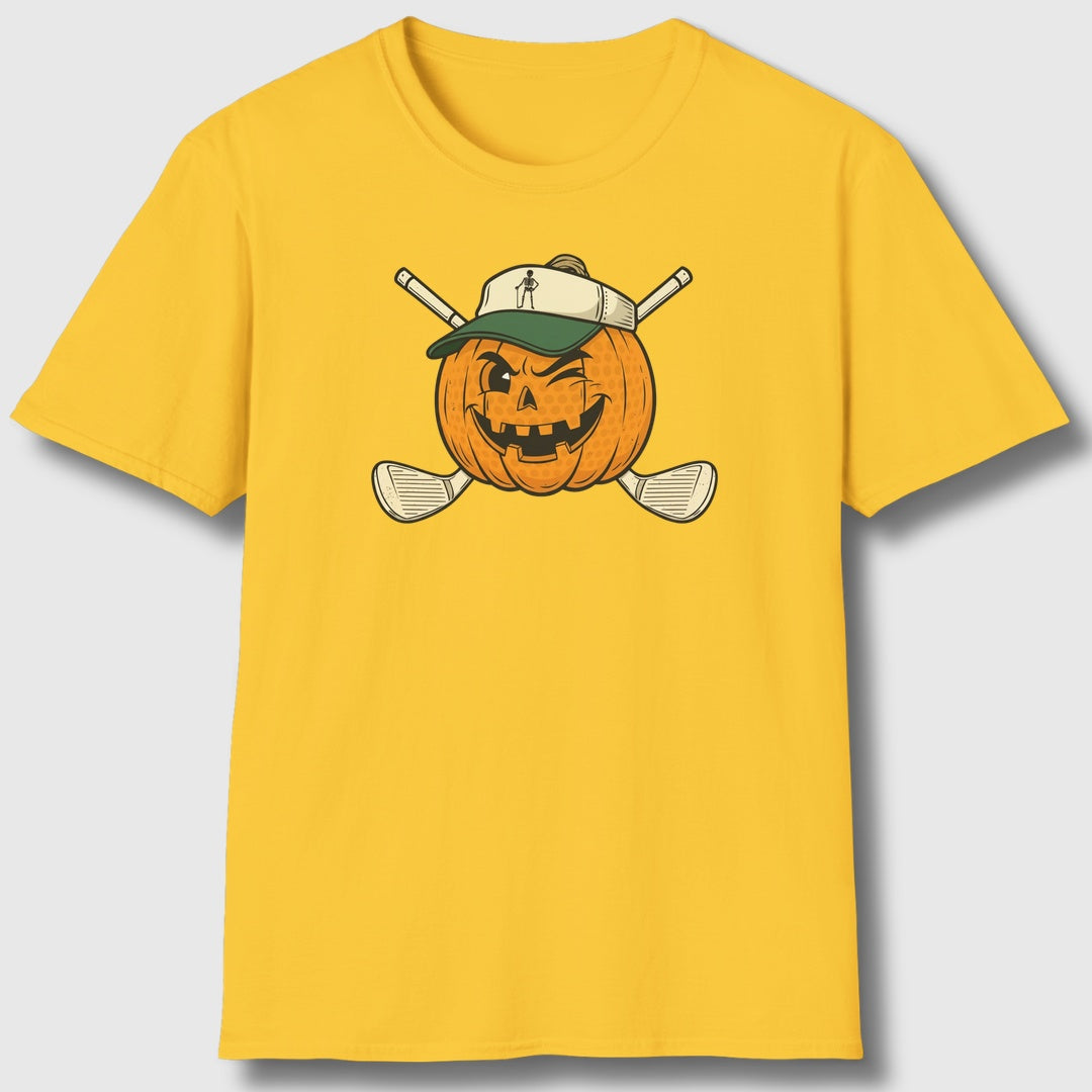 Golf or Gourd - Adult Golf T-Shirt in Daisy