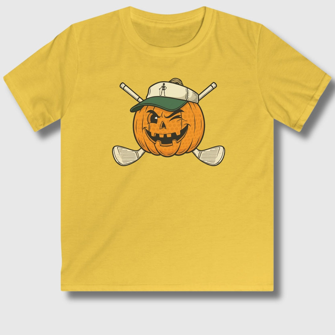 Golf or Gourd - Youth Golf T-Shirt in Daisy