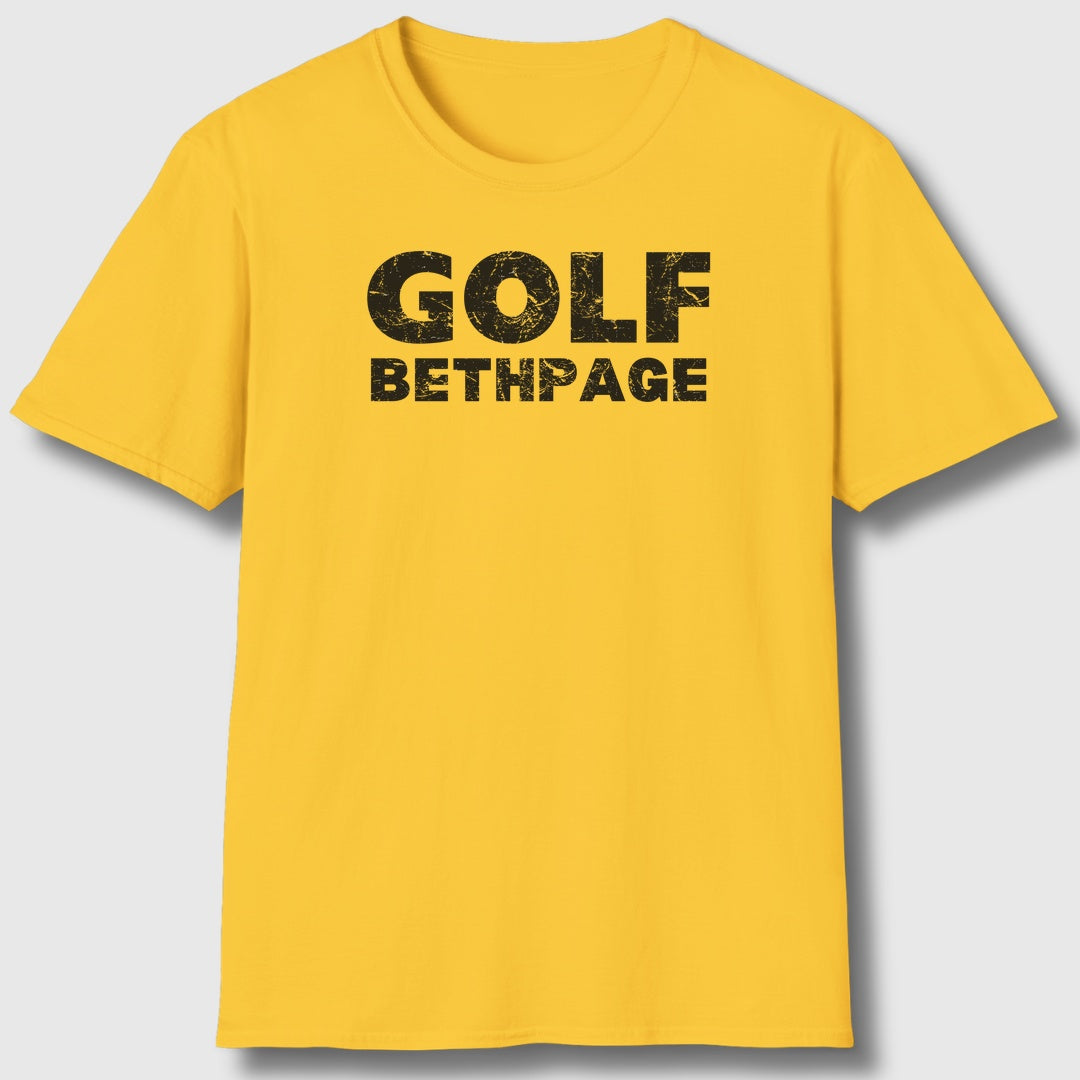 Golf Bethpage - Adult Golf T-Shirt in Daisy