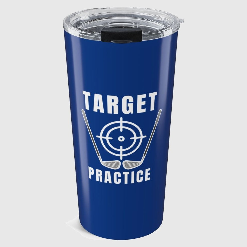 Target Practice - 20oz Tumbler in Dark Blue