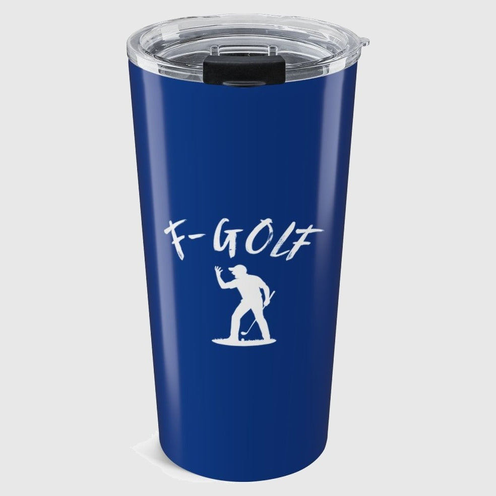 F-Golf (Male) - 20oz Tumbler in Dark Blue