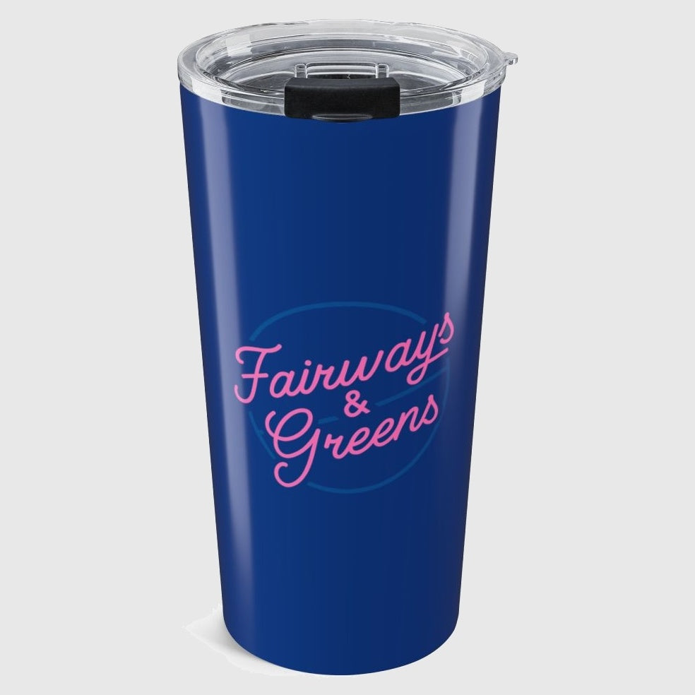 Fairways & Greens - 20oz Tumbler in Dark Blue