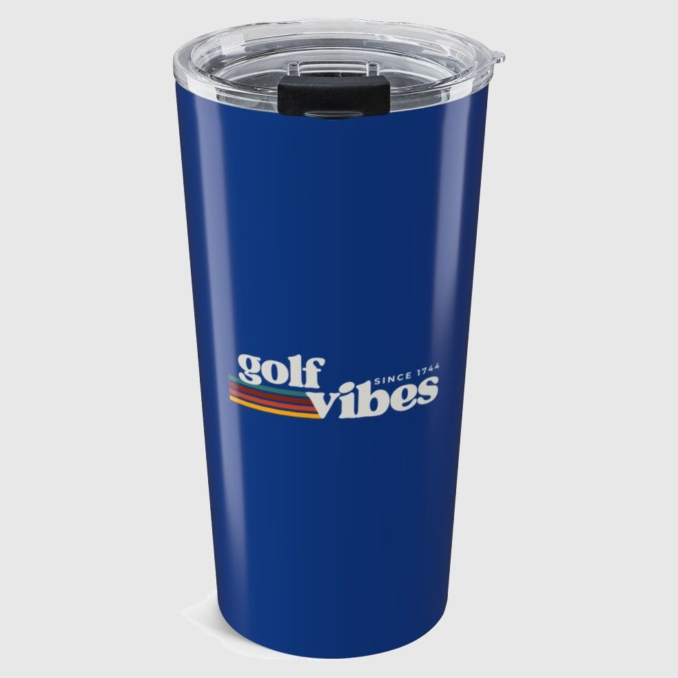 Golf Vibes - 20oz Tumbler in Dark Blue