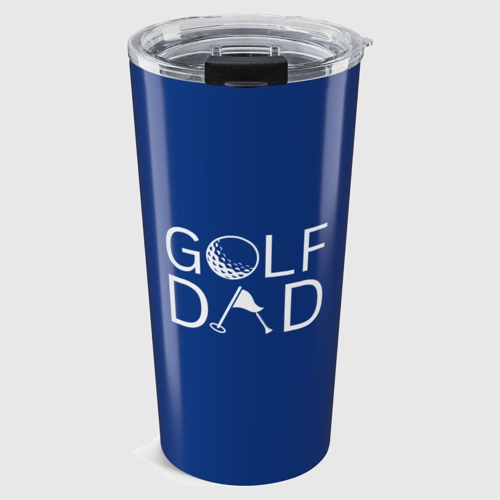 Golf Dad - 20oz Tumbler in Dark Blue