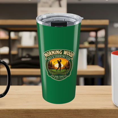 MORNING WOOD GOLF & COUNTRY CLUB - 20oz Tumbler in Dark Green