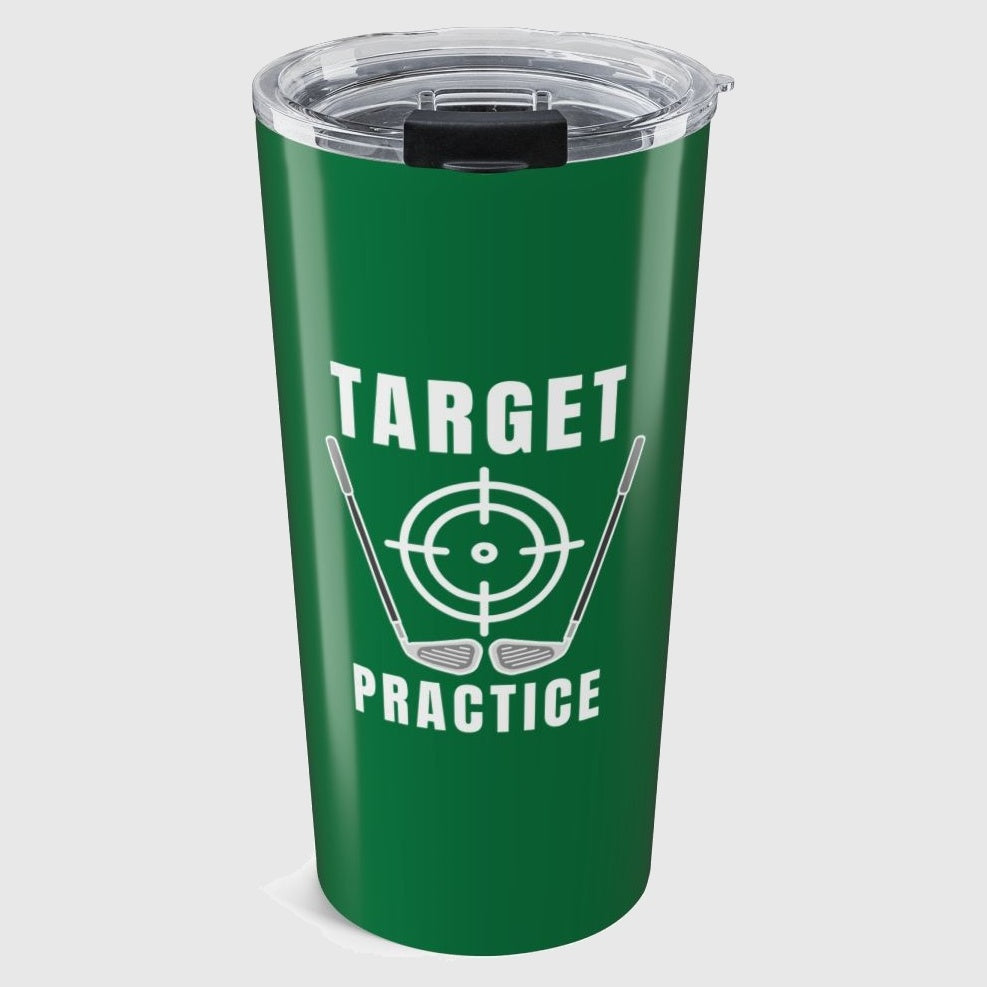 Target Practice - 20oz Tumbler in Dark Green