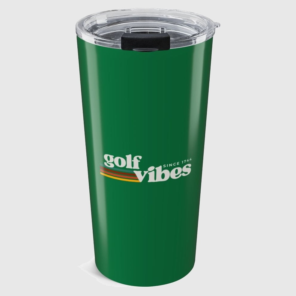 Golf Vibes - 20oz Tumbler in Dark Green