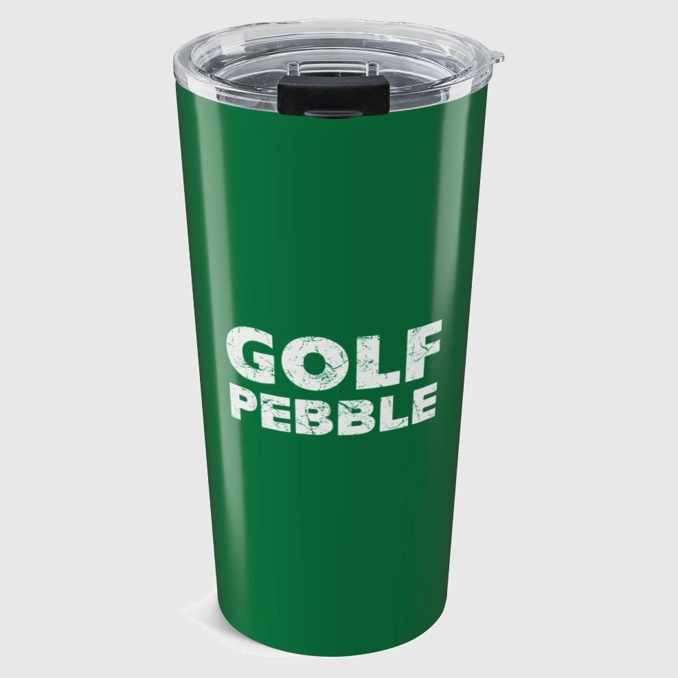 Golf Pebble - 20oz Tumbler in Dark Green