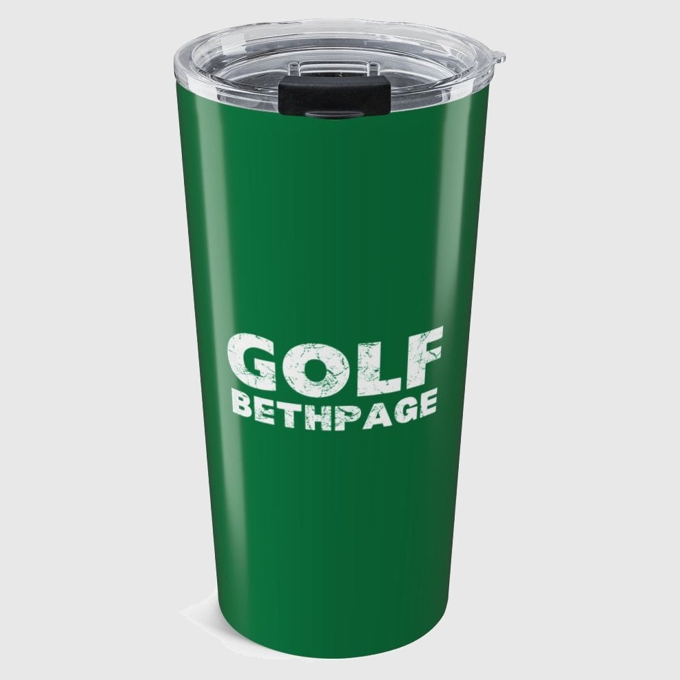 Golf Bethpage - 20oz Tumbler in Dark Green