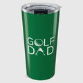 Golf Dad - 20oz Tumbler in Dark Green