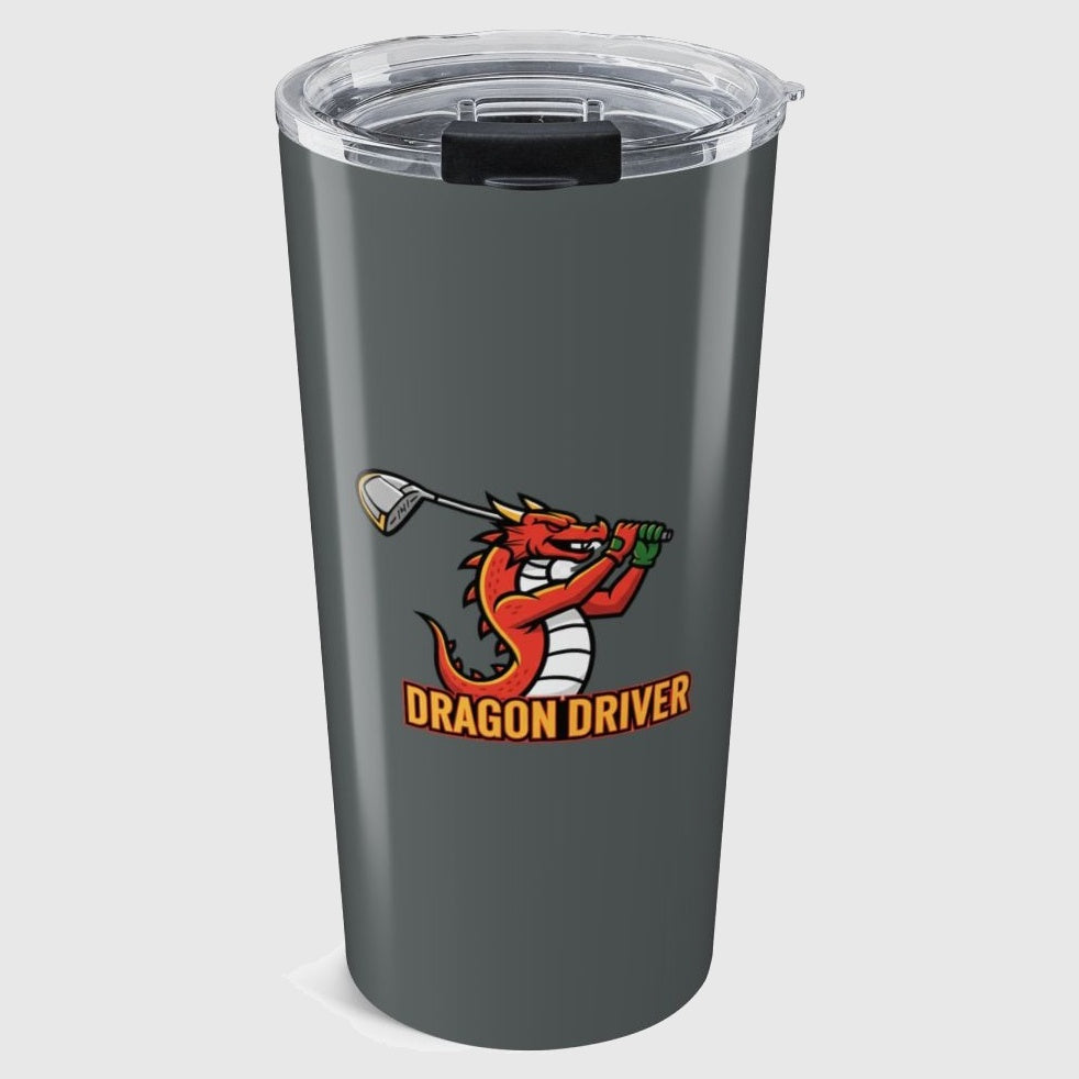 Dragon Driver - 20oz Tumbler in Dark Grey
