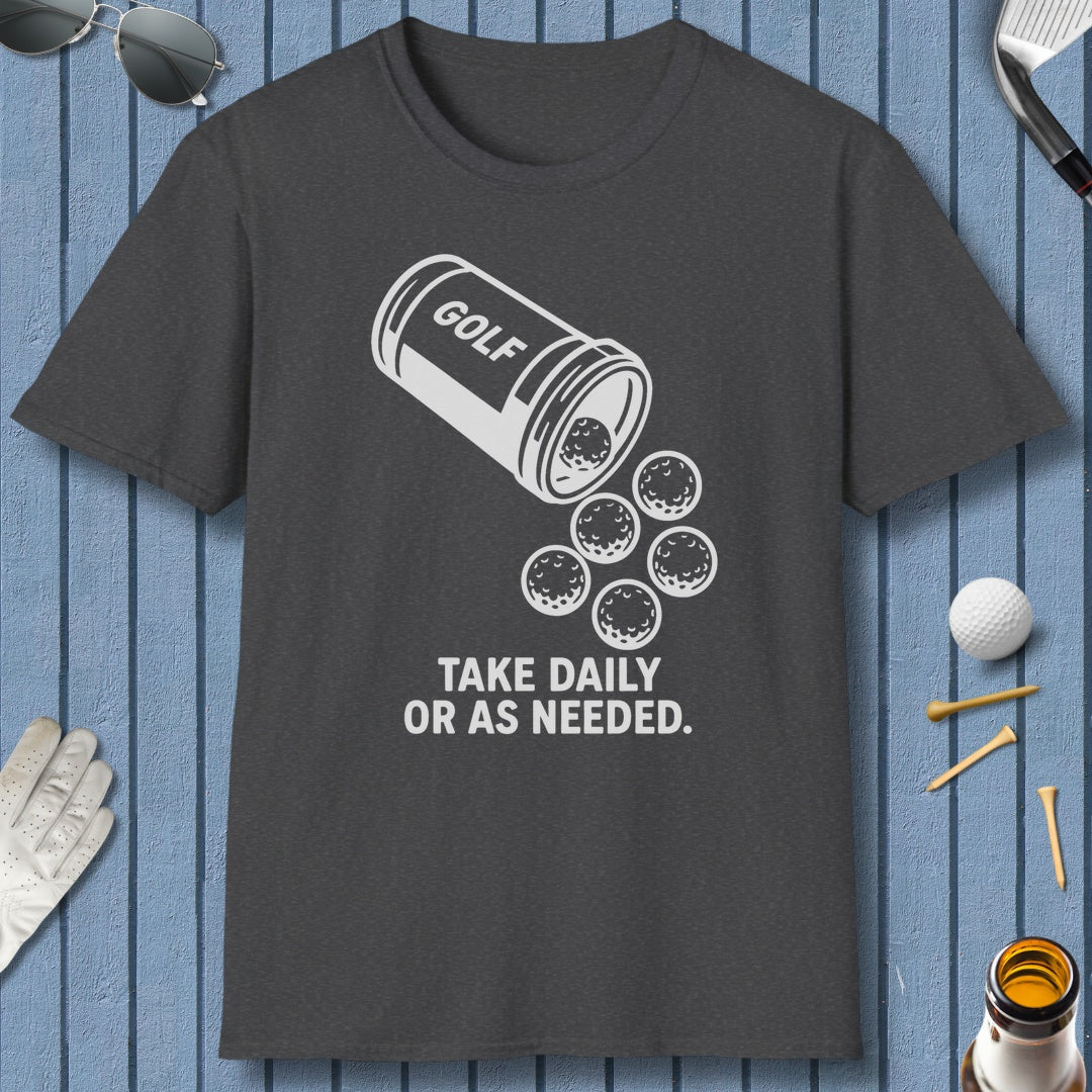 Golf Prescription - Adult Golf T-Shirt in Dark Heather