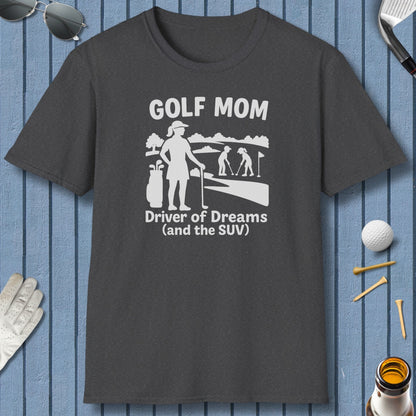 Golf Mom - Adult Golf T-Shirt in Dark Heather