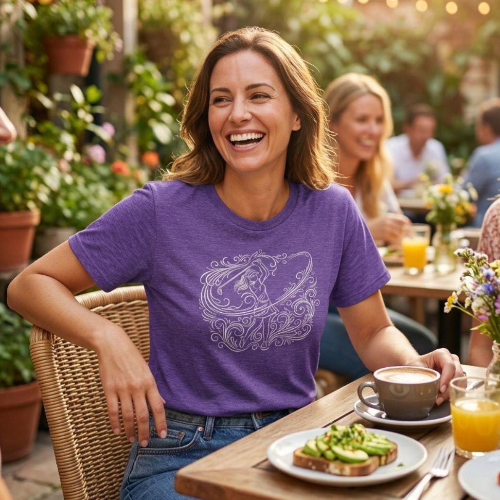 Every Swing Tells a Story - Women's Swirl T-Shirt