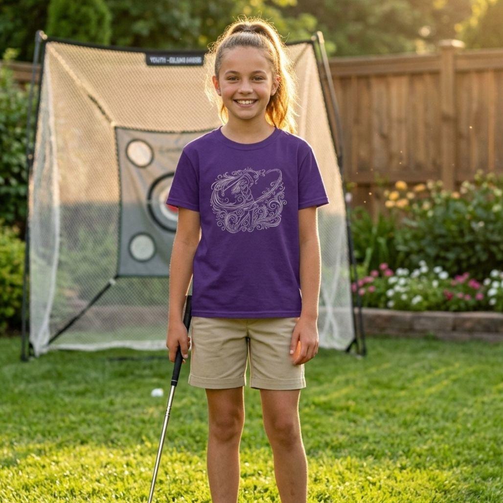 Every Swing Tells a Story - Girl's T-Shirt