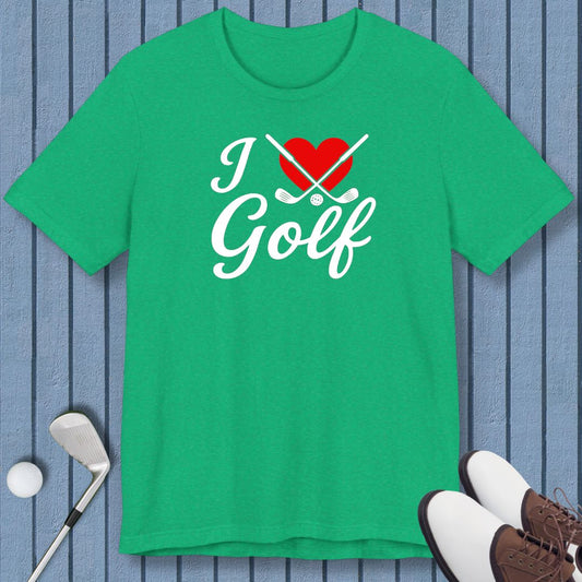 I Love Golf - T-shirt