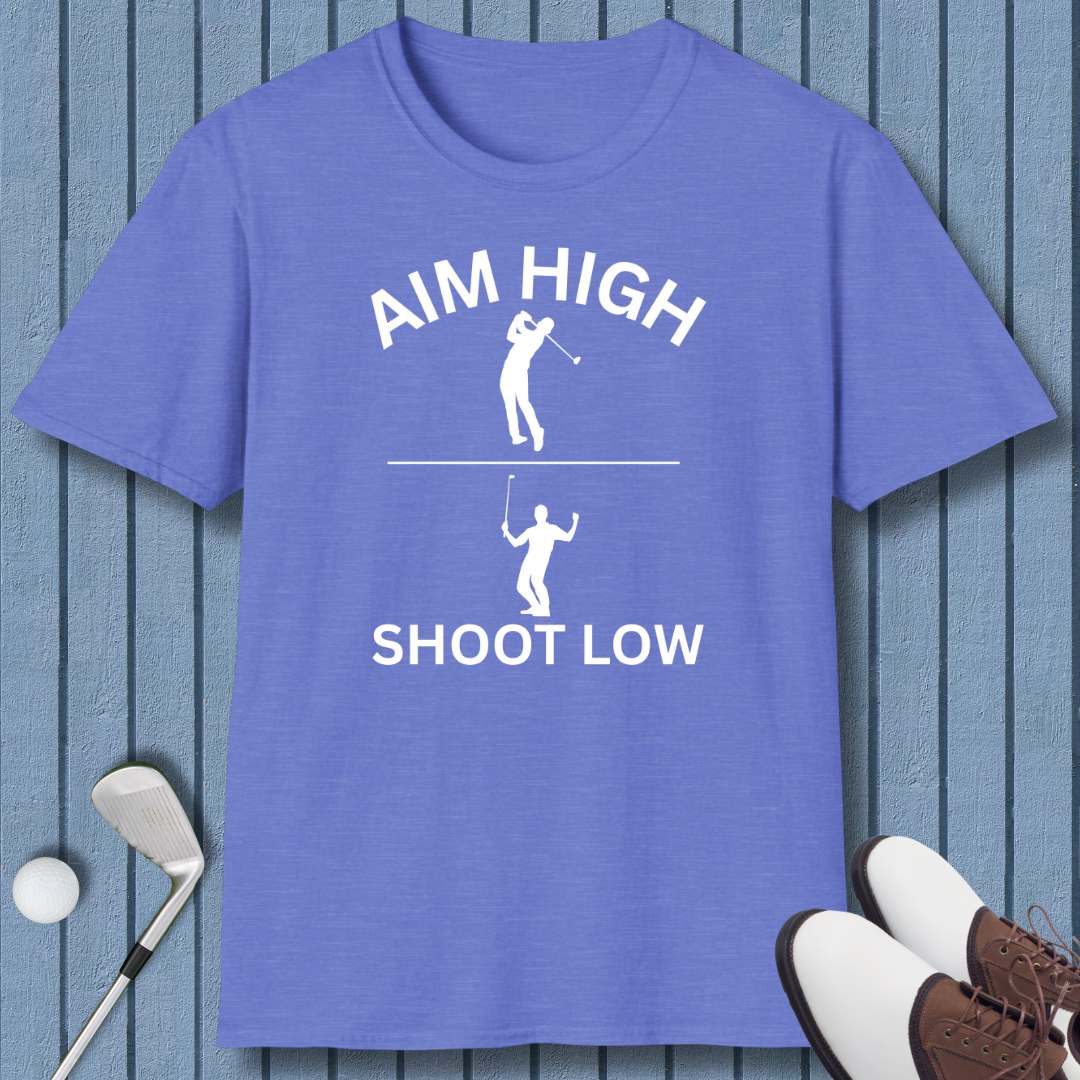 Aim High - Shoot Low - Male - T-Shirt