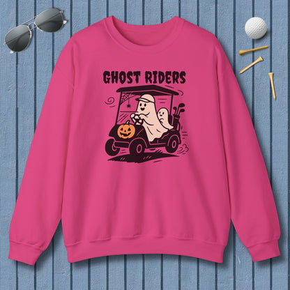 Ghost Riders - Adult Golf Sweatshirt in Heliconia