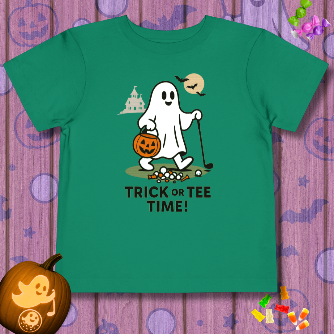Trick or Tee Time - Toddler Halloween T-shirt