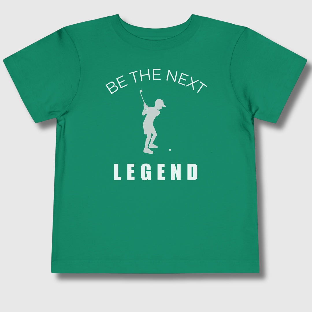BE THE NEXT LEGEND (Boys) - Toddler Golf T-Shirt in Kelly