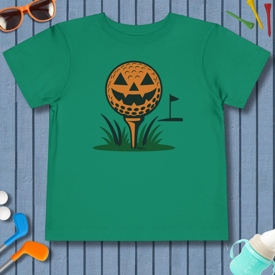 Tee Time Terror - Toddler Golf T-Shirt in Kelly
