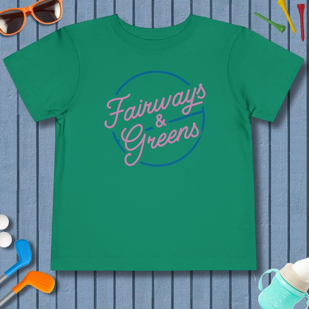 Fairways & Greens - Toddler Golf T-Shirt in Kelly