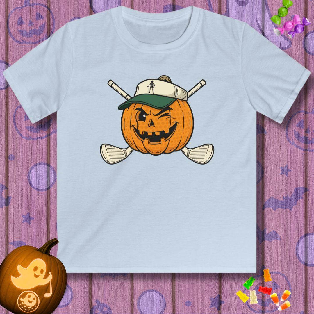 Golf or Gourd - Youth Halloween Golf T-Shirt