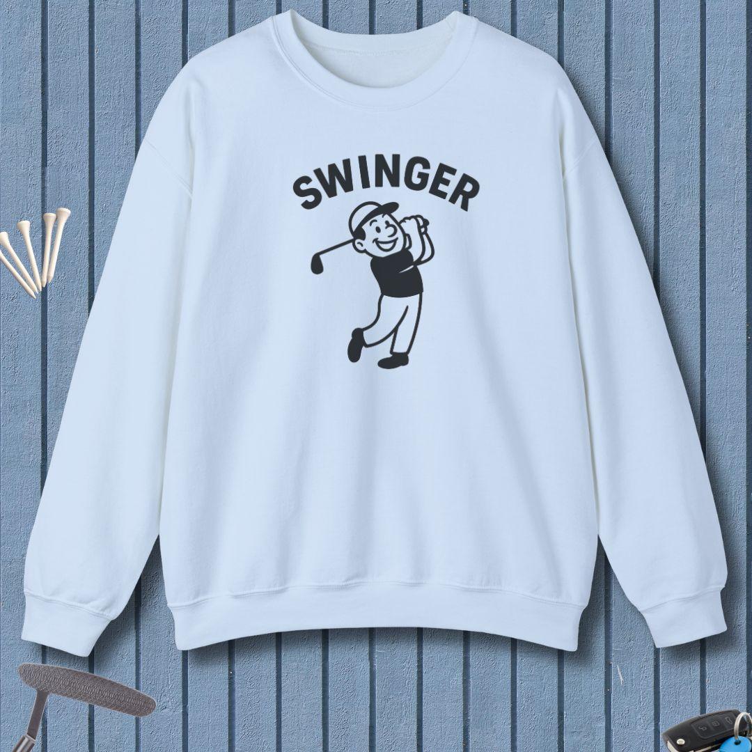 Swinger - Retro Cartoon Golf Sweatshirt