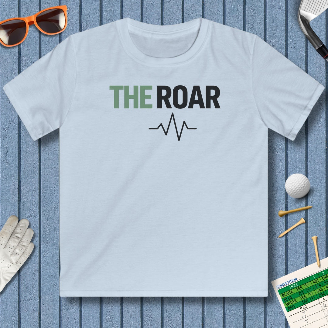 THE ROAR - Youth Golf T-Shirt in Light Blue