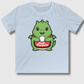 Ball Buddy Dragon - Youth Golf T-Shirt in Light Blue