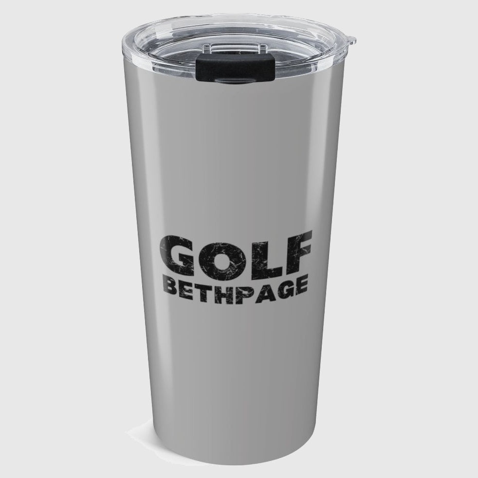 Golf Bethpage - 20oz Tumbler in Light Grey