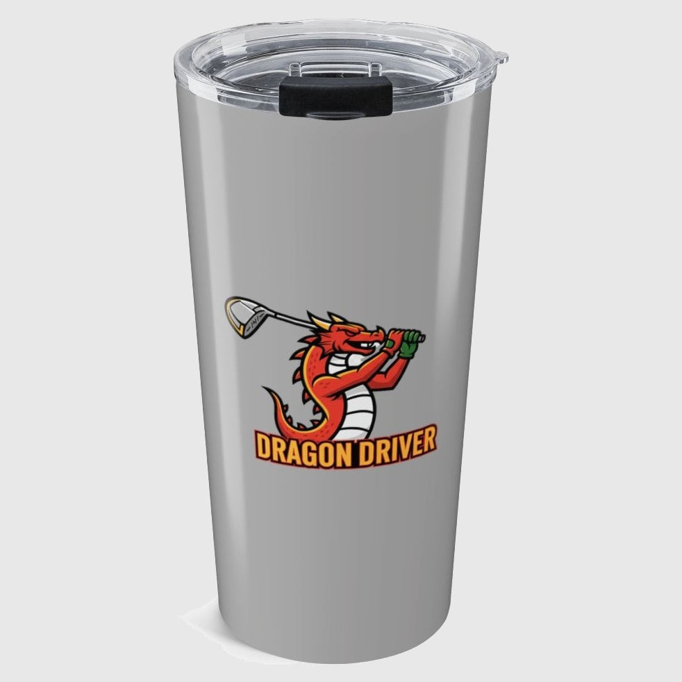Dragon Driver - 20oz Tumbler in Light Grey