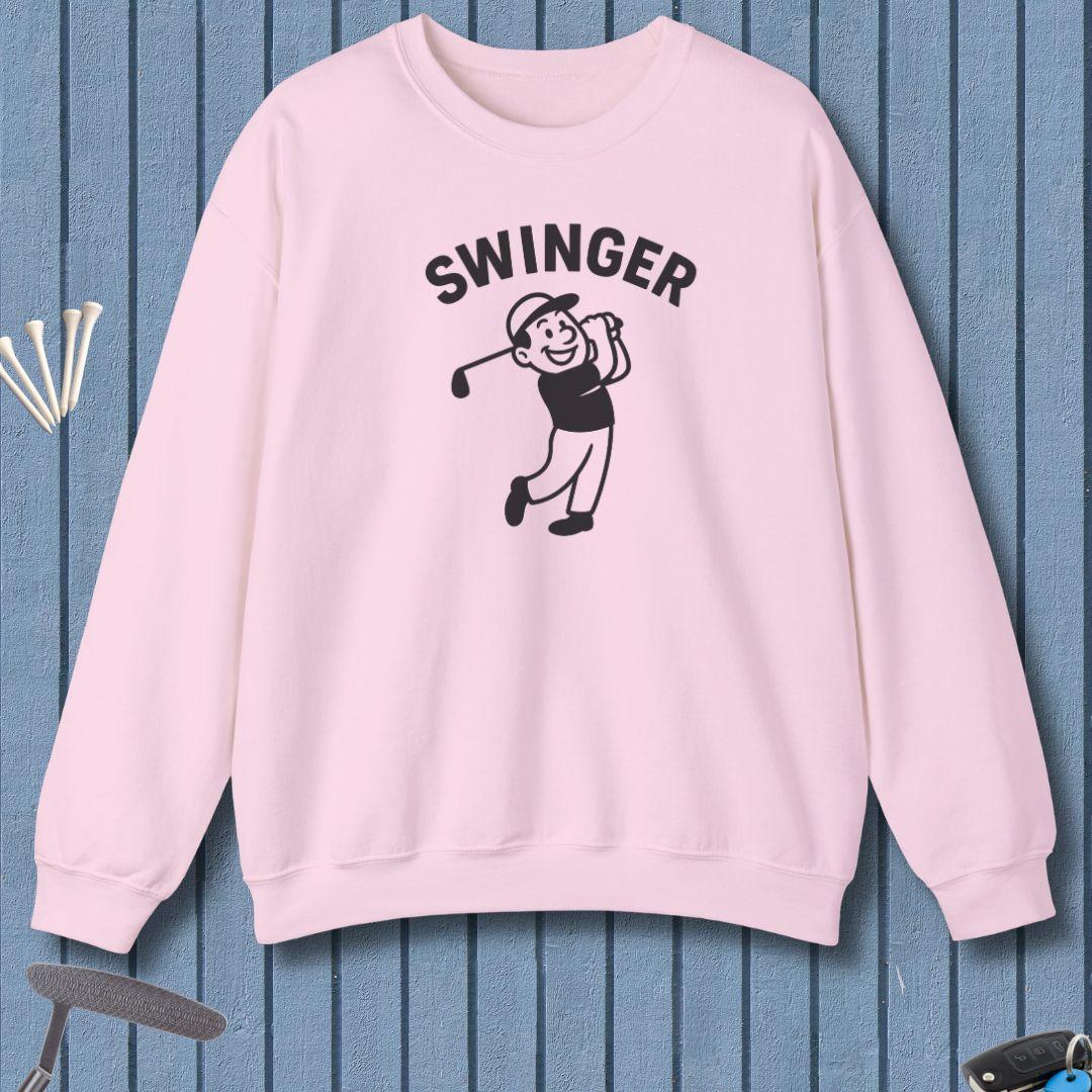 Swinger - Retro Cartoon Golf Sweatshirt