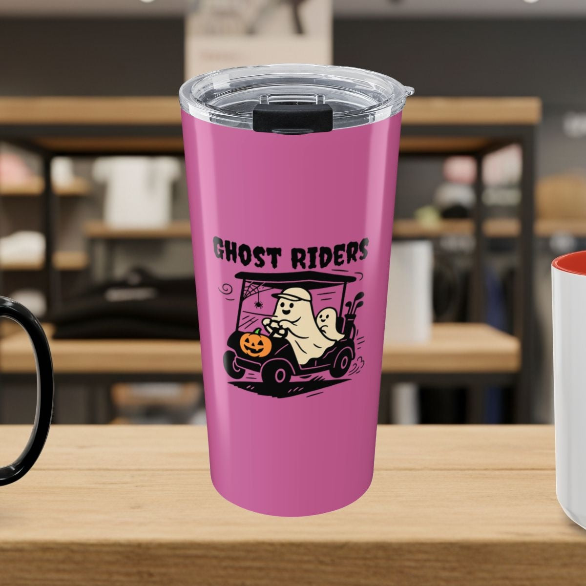 Ghost Riders - 20oz Tumbler in Light Pink