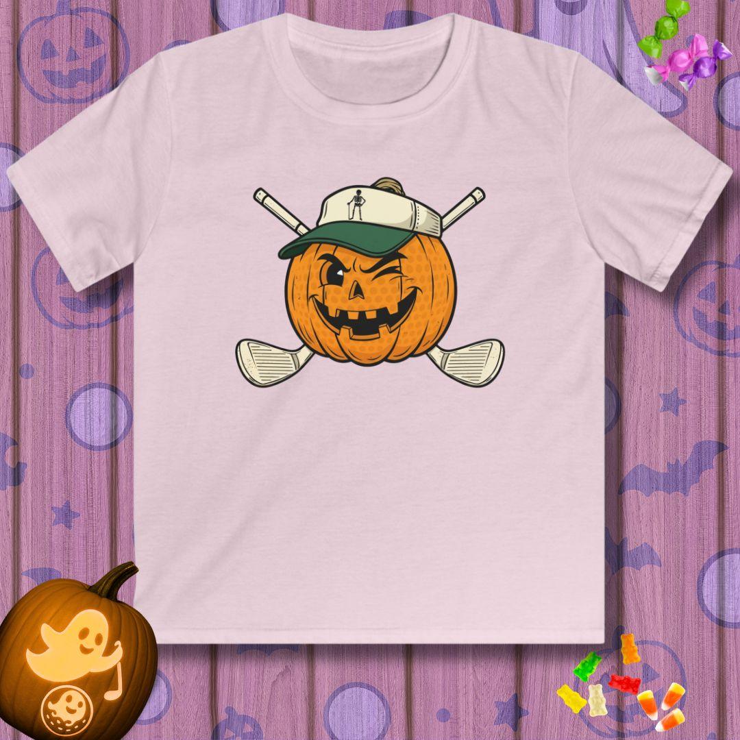 Golf or Gourd - Youth Halloween Golf T-Shirt