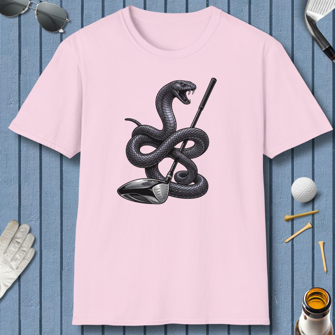 Strike Position - Mamba - Adult Golf T-Shirt in Light Pink