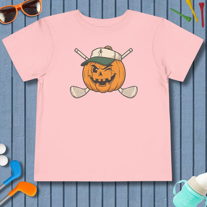 Golf or Gourd - Toddler Golf T-Shirt in Pink