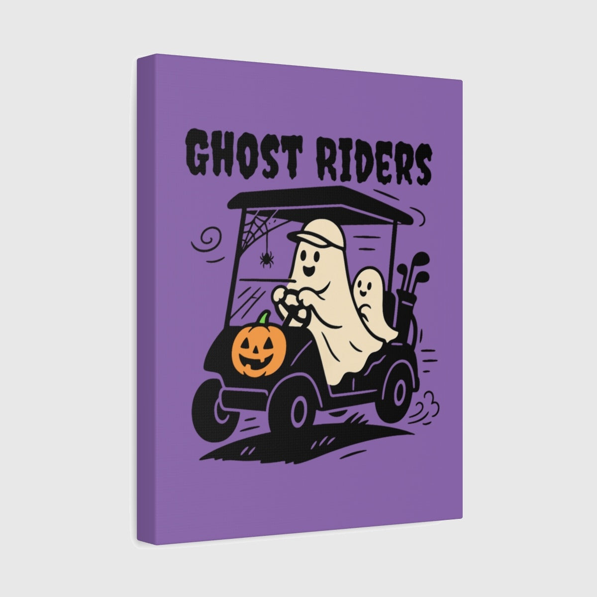 Ghost Riders - Canvas Wall Art - Light Purple - 11×14 - front