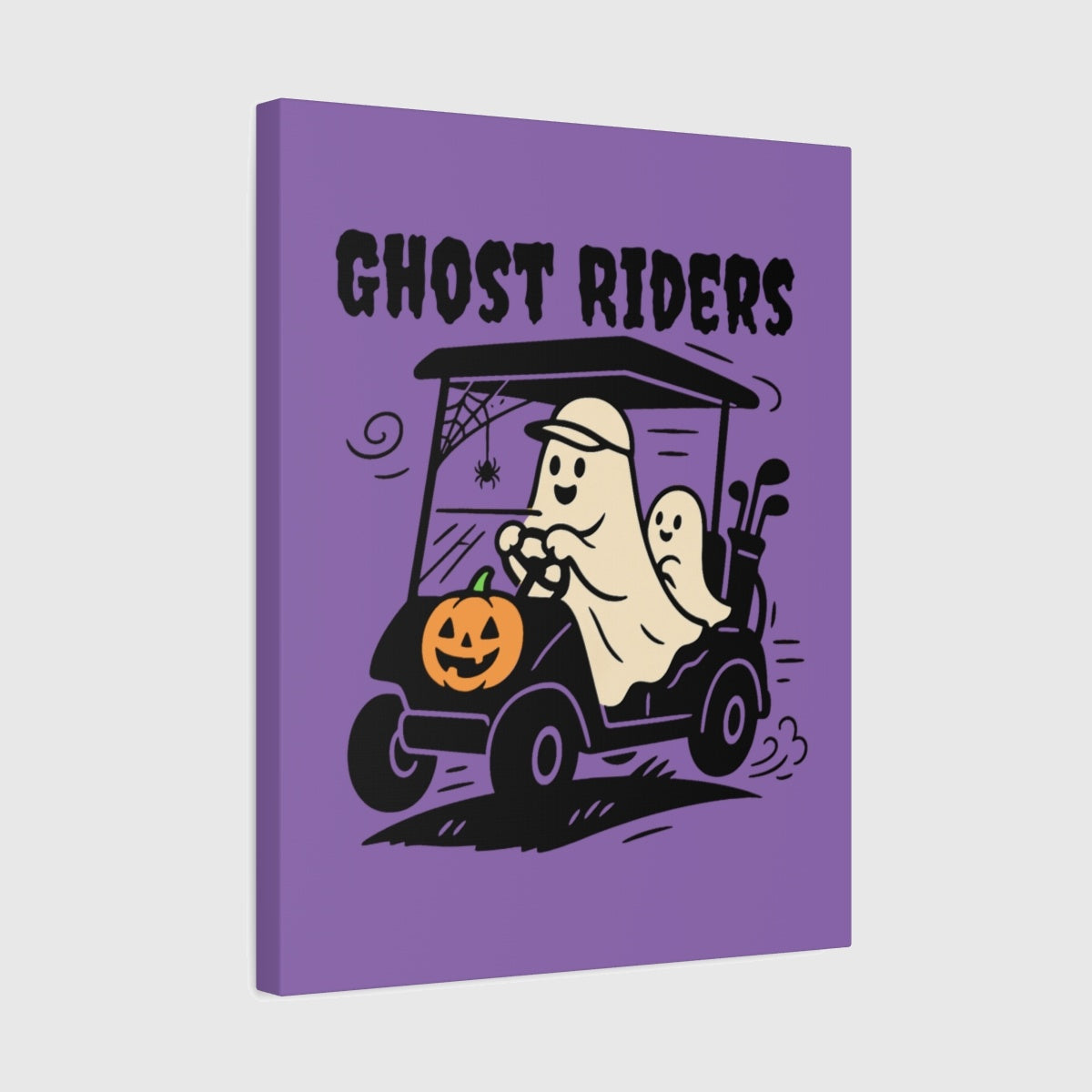 Ghost Riders - Canvas Wall Art - Light Purple - 16×20 - front