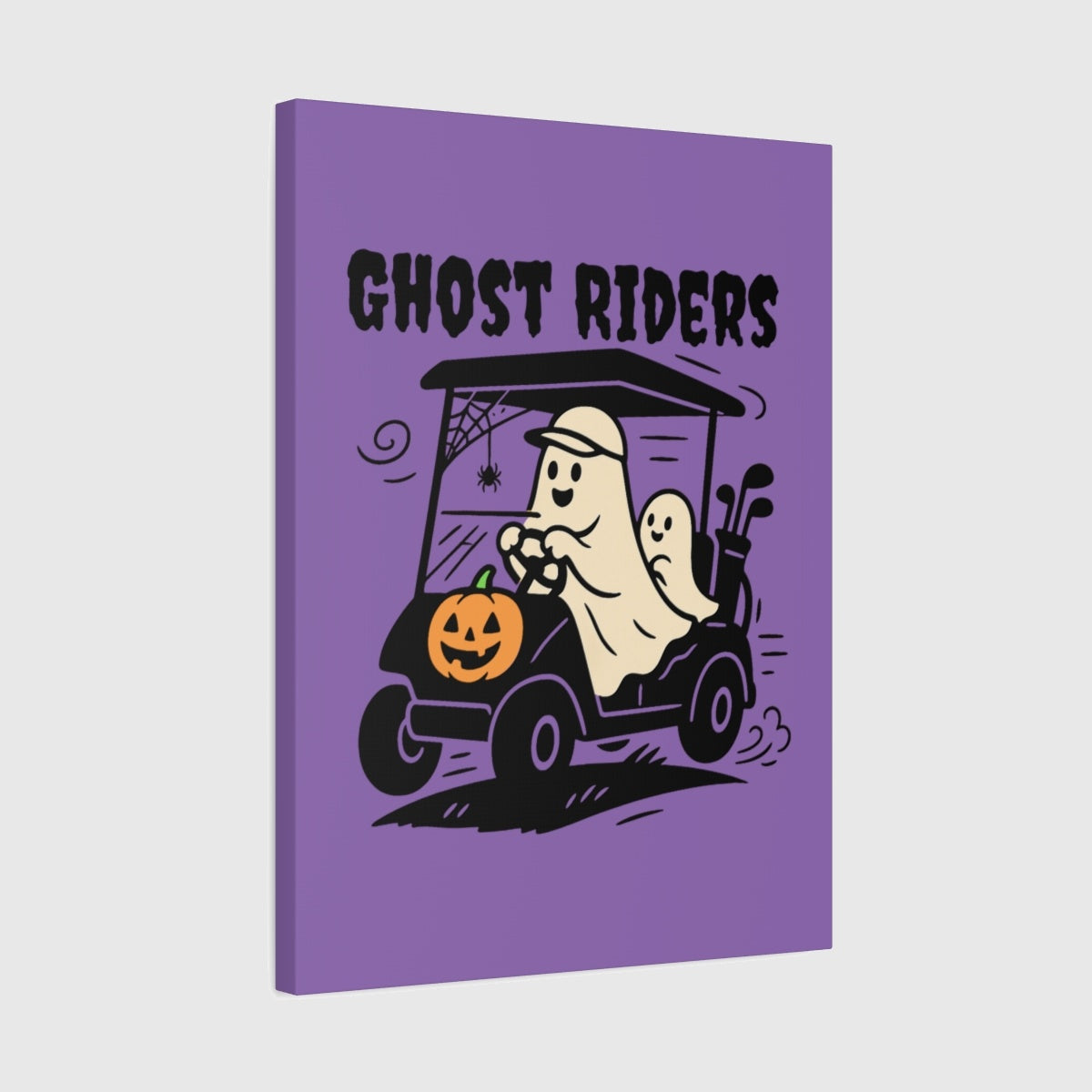 Ghost Riders - Canvas Wall Art - Light Purple - 18×24 - front