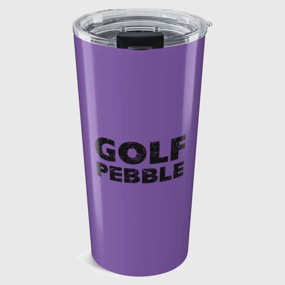 Golf Pebble - 20oz Tumbler in Light Purple