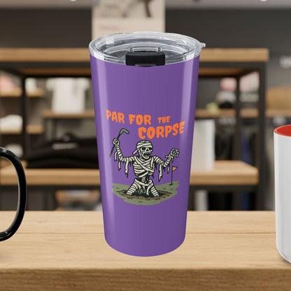 Par for the Corpse - 20oz Tumbler in Light Purple
