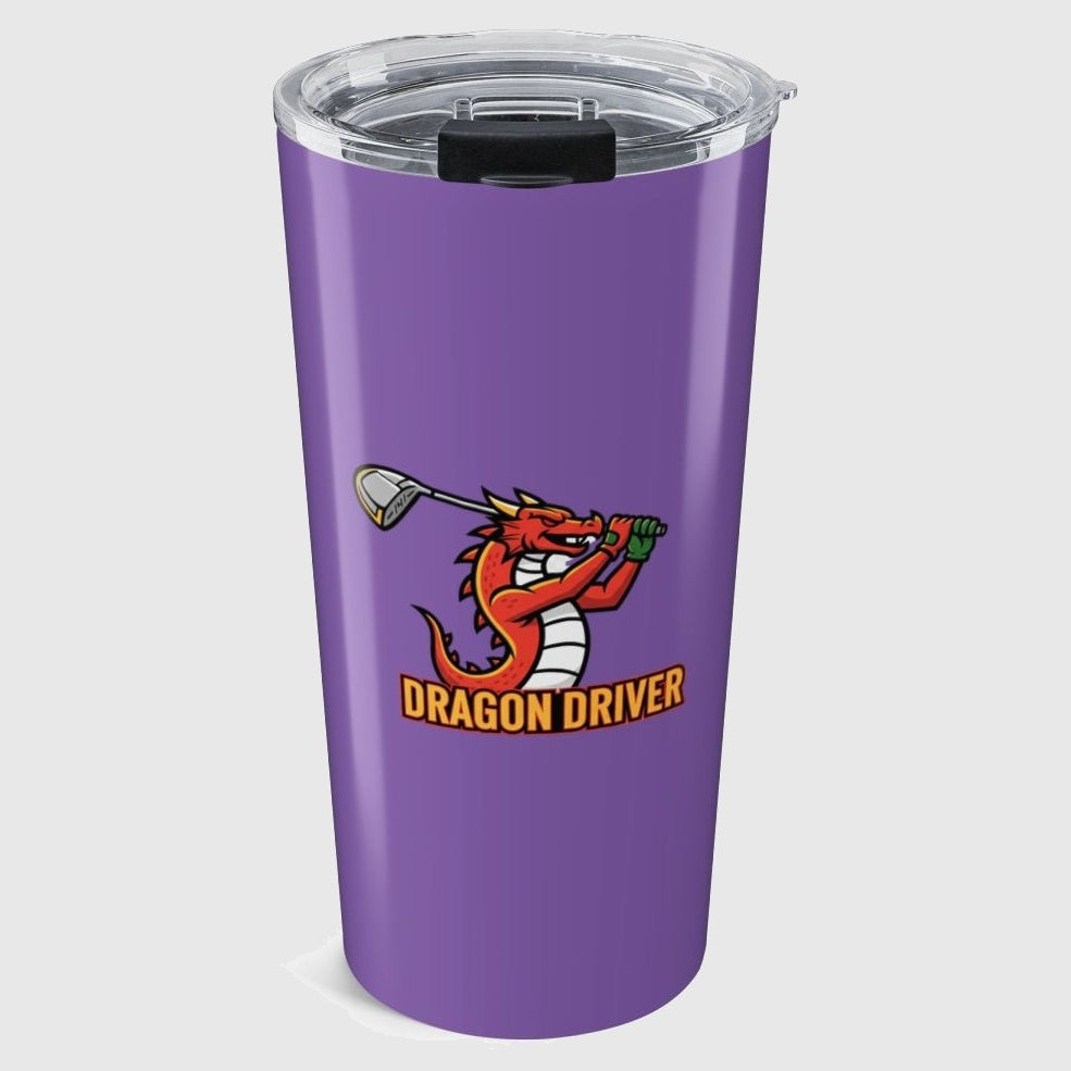 Dragon Driver - 20oz Tumbler in Light Purple