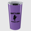 Today's Grind - Tomorrow's Trophy (female) - 20oz Tumbler in Light Purple