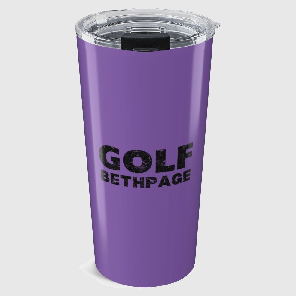 Golf Bethpage - 20oz Tumbler in Light Purple