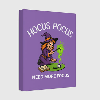 Hocus Pocus, Need More Focus - Canvas Wall Art - Light Purple - 8×10 - front
