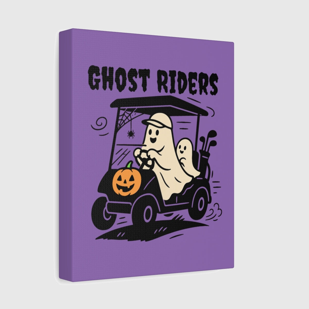Ghost Riders - Canvas Wall Art - Light Purple - 8×10 - front