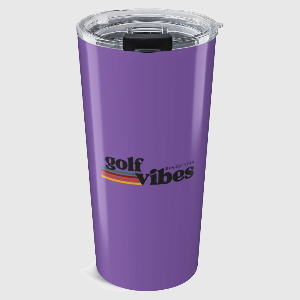 Golf Vibes - 20oz Tumbler in Light Purple
