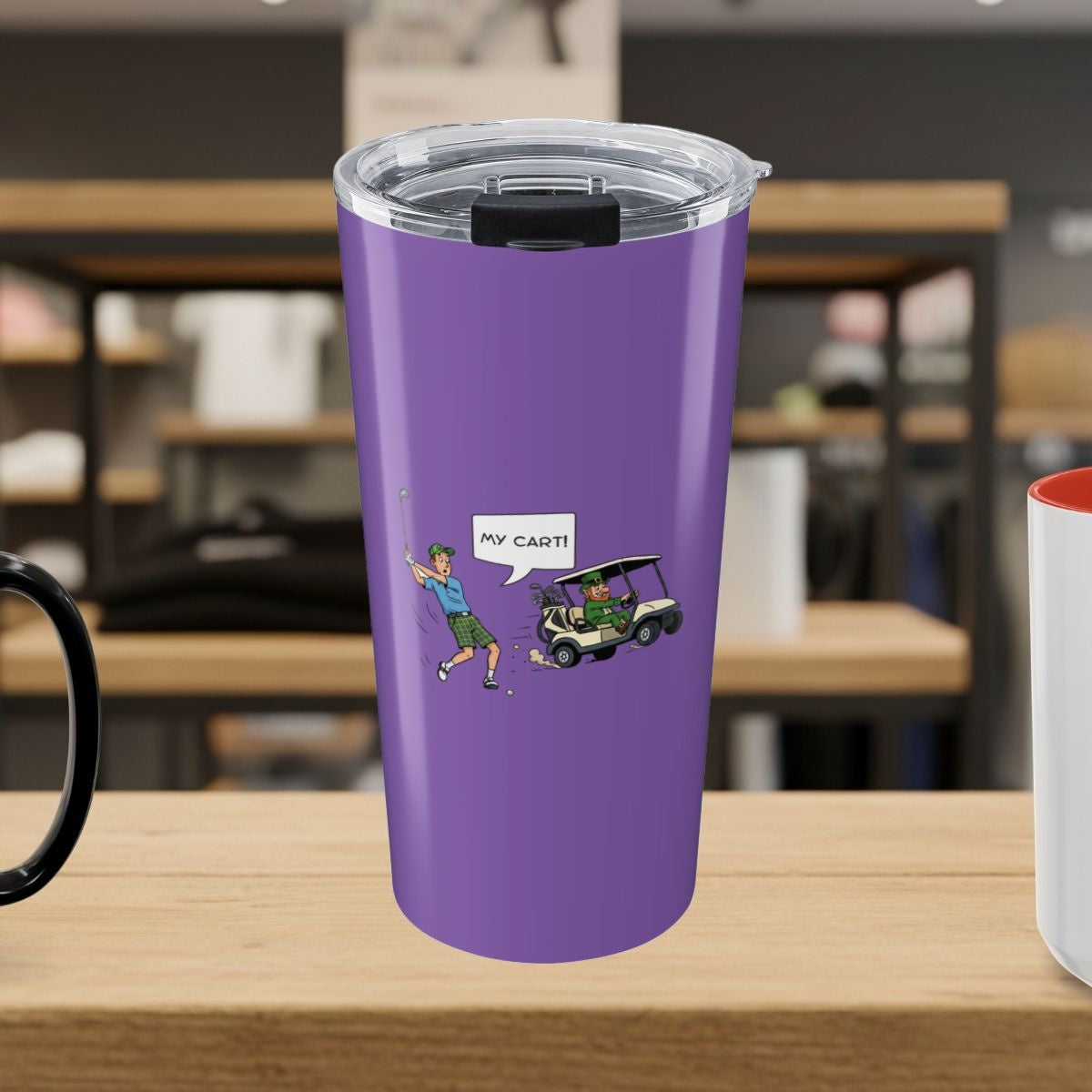 My Cart! - 20oz Tumbler in Light Purple