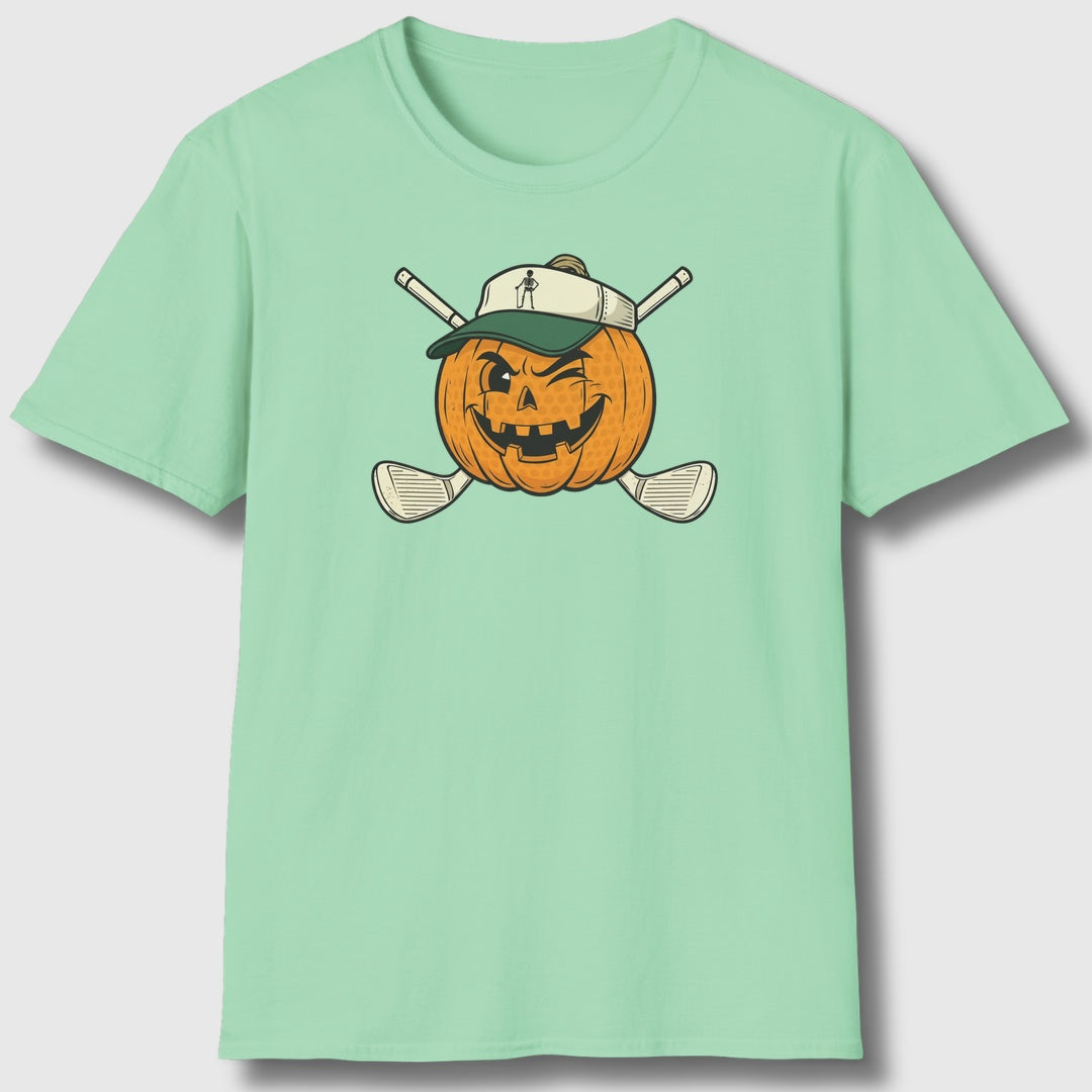 Golf or Gourd - Adult Golf T-Shirt in Mint Green